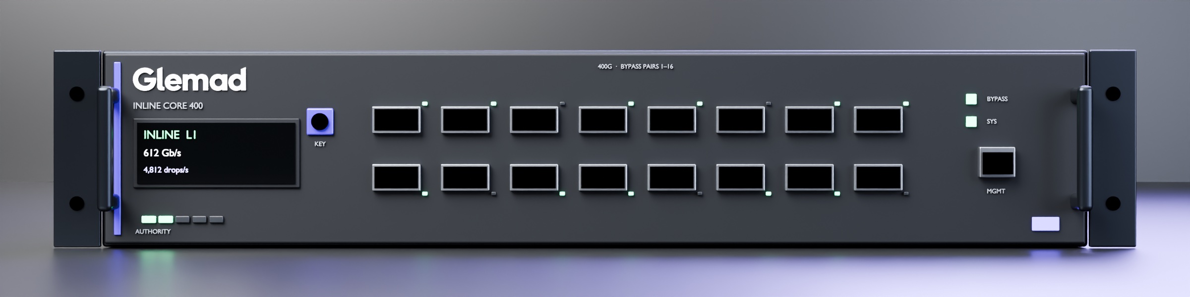 Inline Core 400 front panel